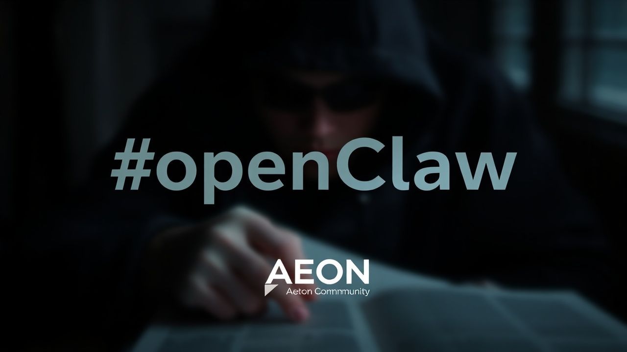 AEON-Community teilt mysteriöses Bild auf X