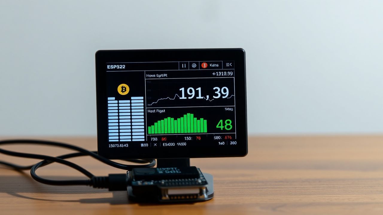 Developer builds mini monitor for OpenClaw using ESP32