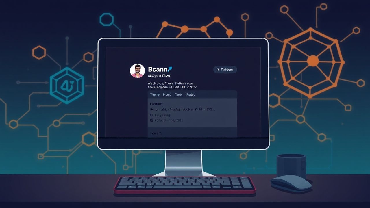 OpenClaw AI-Agent feixia.comi startet mit neuem Twitter-Account