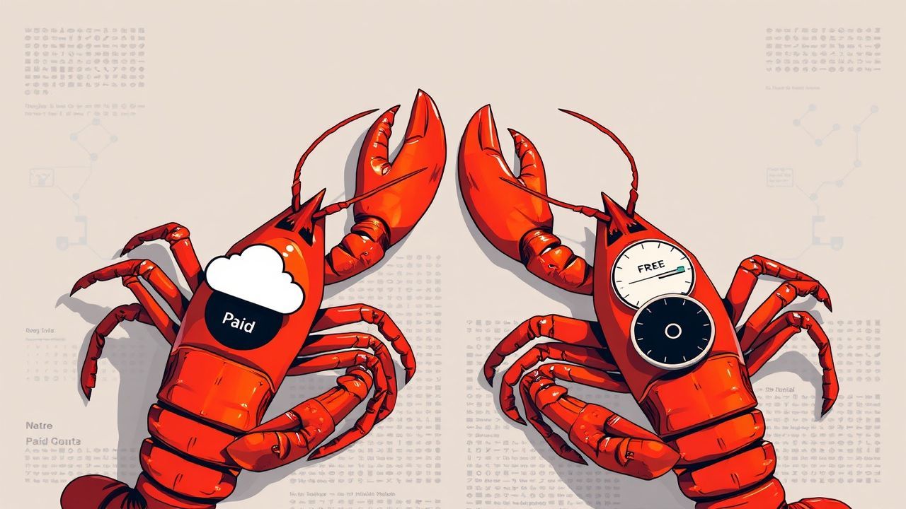 OpenClaw-Nutzer empfiehlt zwei Modelle: kostenpflichtig und kostenlos